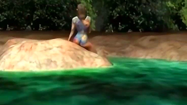 3D Anime Ninja Scrolls Toon Gets Fucked By Animated Dick In Sexy Cartoon Adventure