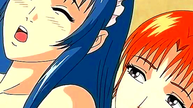 Housemaid Seduces With Lesbian & Straight Hentai Sex Fantasies