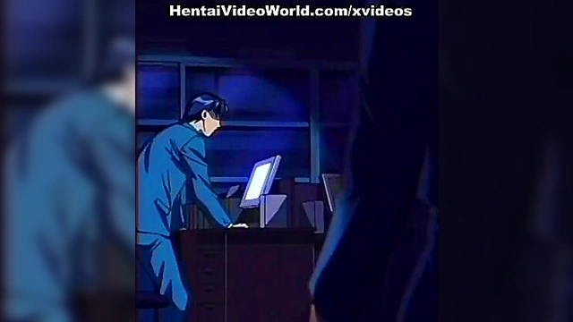 Office Hentai Romance – Rough Petting With Cartoon Cutie