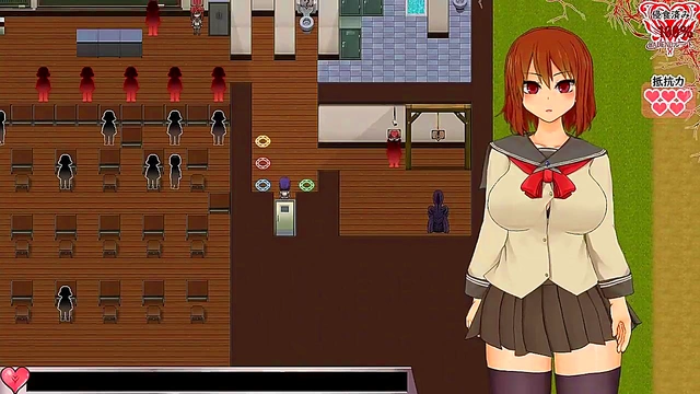 Horny Schoolgirls Get Naughty On The Sleigh Ride Home