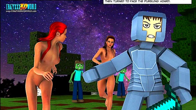 Young Anime Teens With Big Tits Explore Sci-Fi World for Naughty Fun