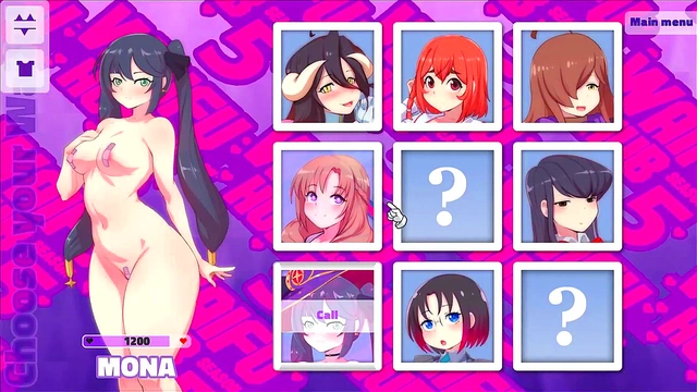 Busty Waifu Gives Multiple FacialCumshots In Hentai Parody Game Adventure