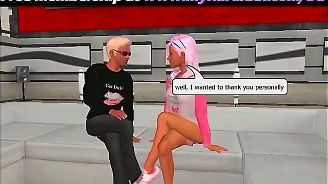 Horny Anime Chick Invites Buddies for Wild Group Sex Session