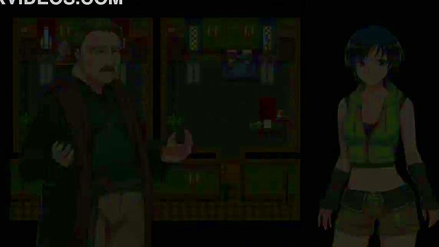 Cute Momo Gives Seductive Performance in Anime Game Scene