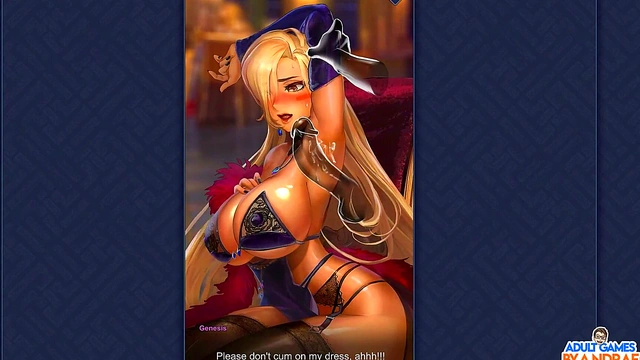 Huge-Cock 3D Hentai Teen Gets Pounded by Genesis for Massive Cumshot Action