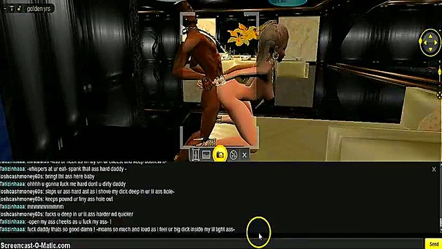 Tati Gold Room – 3D Anime Game Porn With IMVU Characters