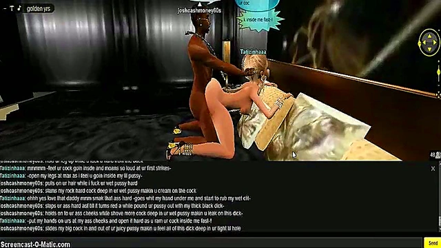 Tati Gold Room – 3D Anime Game Porn With IMVU Characters