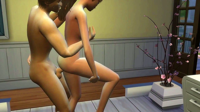 Huge-Cock 3D Hentai Teen Gets Busty Blowjob & Filled-With-Cum Creampie