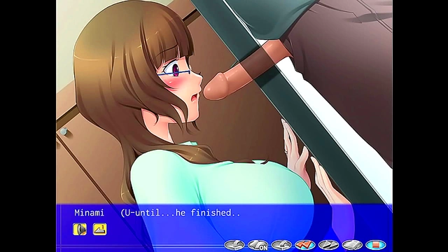 Neighbor Spies On Cute Anime Girl For A Secret Cumshot Moment