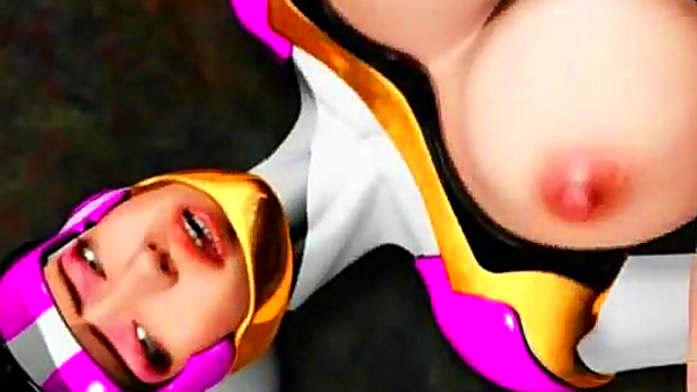 Busty 3D Cutie Sucks Dick & Fucks Hardcore For Anime Fans