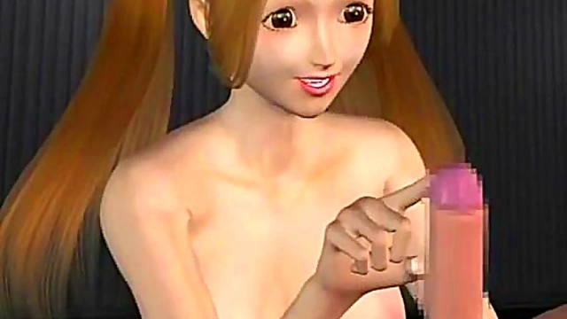 Busty 3D Anime Hottie Plays With Dick In Hardcore Fetish Fun