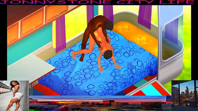 Latina Model Meets JonnyStone for Intense Interracial Hentai Action