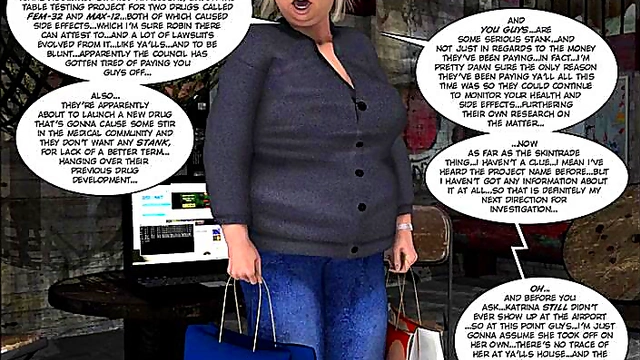 Chubby BBW Teen With Big Tits Takes Huge Cock In Anime Toon Action