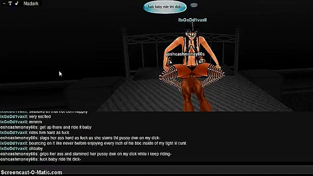 Dark Bedroom Diva Seduces in 3D Hentai Game Porn Animation