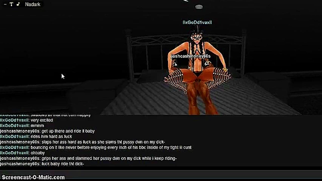 Dark Bedroom Diva Seduces in 3D Hentai Game Porn Animation