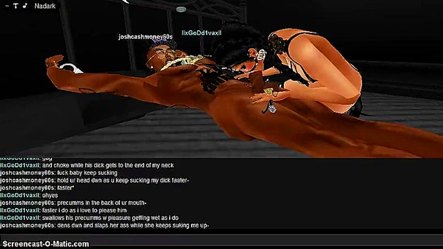 Dark Bedroom Diva Seduces in 3D Hentai Game Porn Animation