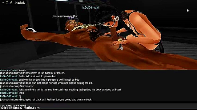 Dark Bedroom Diva Seduces in 3D Hentai Game Porn Animation