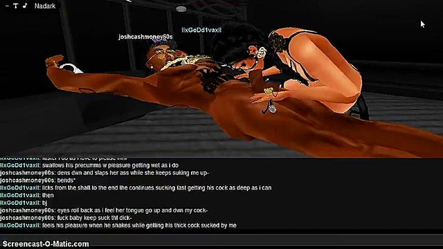 Dark Bedroom Diva Seduces in 3D Hentai Game Porn Animation