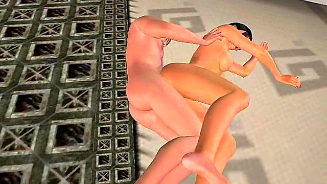 Animated 3D Couple Jamie & Pat Enjoy Intense Fucking Sex Session