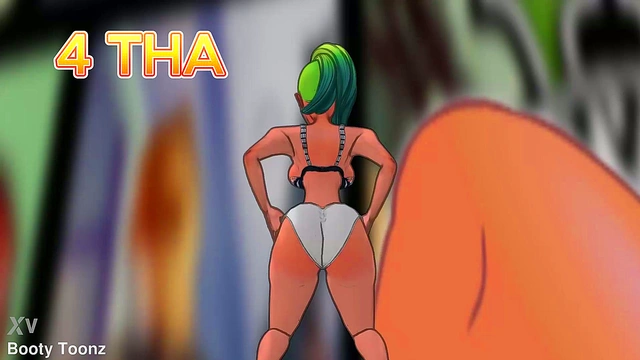 Incredible Busty Kim Bounces Her Booty in 3D Anime Action
