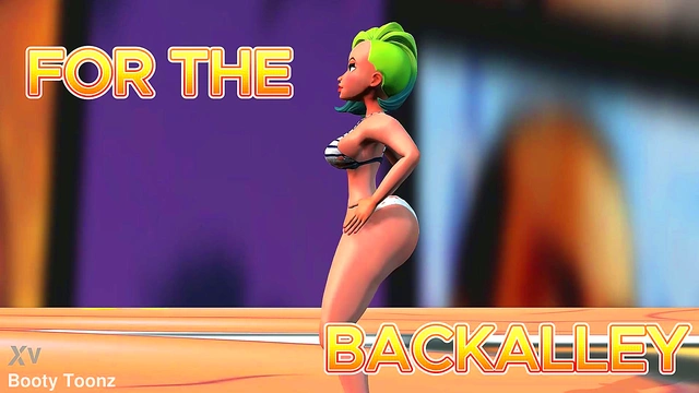 Incredible Busty Kim Bounces Her Booty in 3D Anime Action