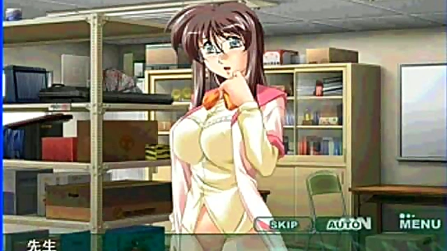 Amorous Professor Cherry Seduces With Eroge Passion