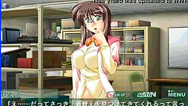 Amorous Professor Cherry Seduces With Eroge Passion