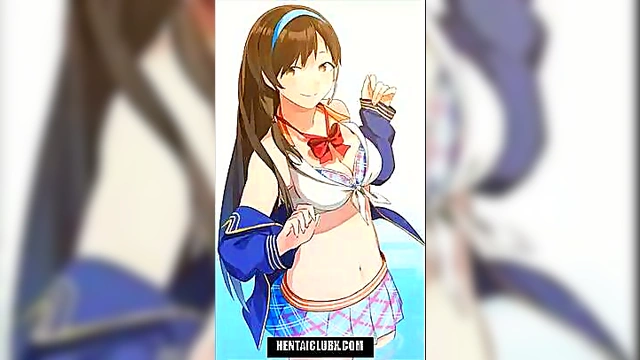 Naked Hentai Babe Poses Seductively In Softcore Ecchi Pics Gallery