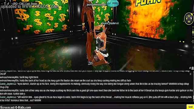 3D Hentai Animatrix – Game IMVU Babe Sucks Dick For Juicy Orgasm