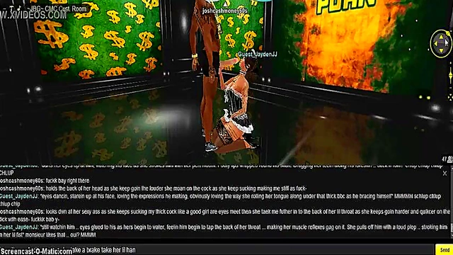 3D Hentai Animatrix – Game IMVU Babe Sucks Dick For Juicy Orgasm