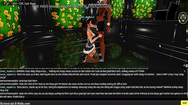 3D Hentai Animatrix – Game IMVU Babe Sucks Dick For Juicy Orgasm