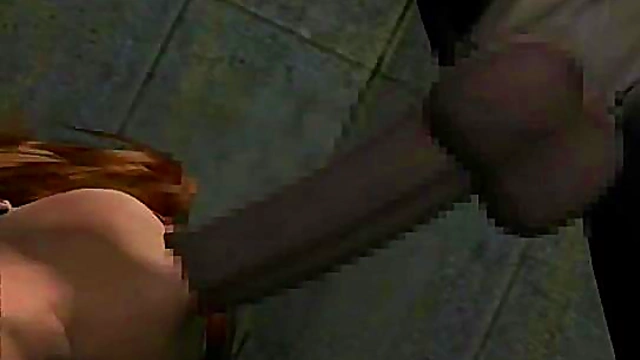 Busty 3D Anime Hottie Gets Fucked Hard With Tits And Pussy Action