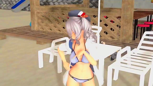 Prinz Eugen & Kashima Share Intimate Love in 3D Anime Music Video