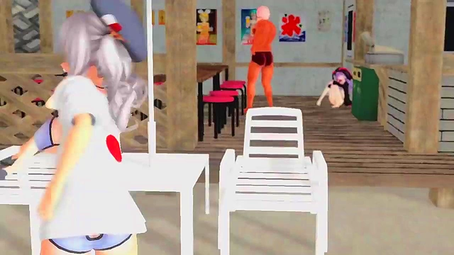 Prinz Eugen & Kashima Share Intimate Love in 3D Anime Music Video