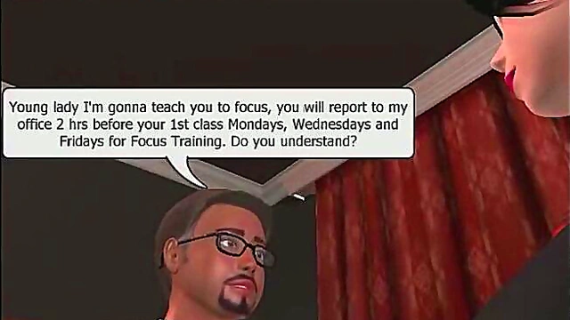 Horny Student Tempts Her Naughty Teacher for Some Secret Fun Time