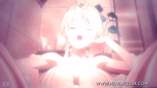 Sexy Secret Santa Surprise – Hot Anime Chick Seduces With Ecchi Action