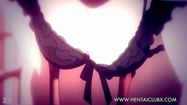 Sexy Secret Santa Surprise – Hot Anime Chick Seduces With Ecchi Action