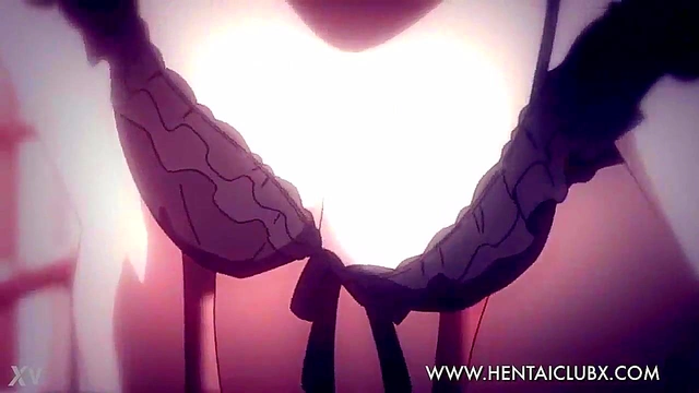 Sexy Secret Santa Surprise – Hot Anime Chick Seduces With Ecchi Action