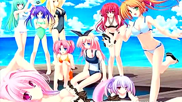 Sexy Anime Ecchi Girl Seduces With Naughty Hentai Sex Fantasies