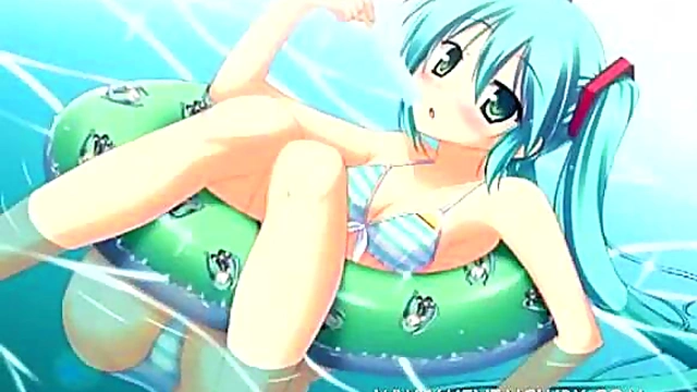 Sexy Anime Ecchi Girl Seduces With Naughty Hentai Sex Fantasies