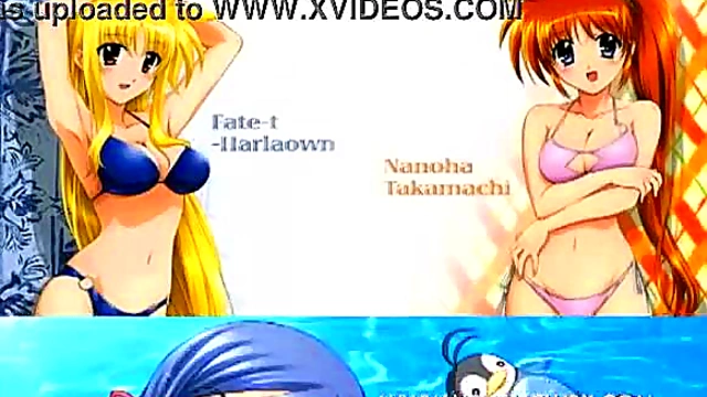 Sexy Anime Ecchi Girl Seduces With Naughty Hentai Sex Fantasies