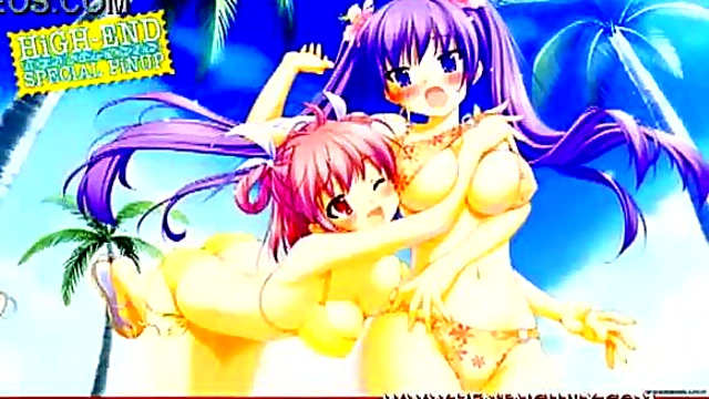 Sexy Anime Ecchi Girl Seduces With Naughty Hentai Sex Fantasies