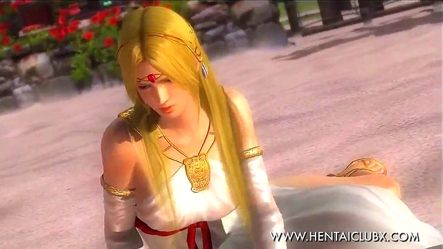 Elena's Seductive Robe Teases in Sexy DMC 5 Ultimate Anime Scene