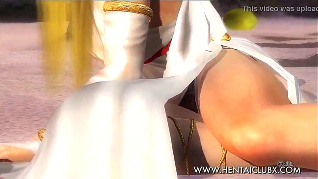 Elena's Seductive Robe Teases in Sexy DMC 5 Ultimate Anime Scene