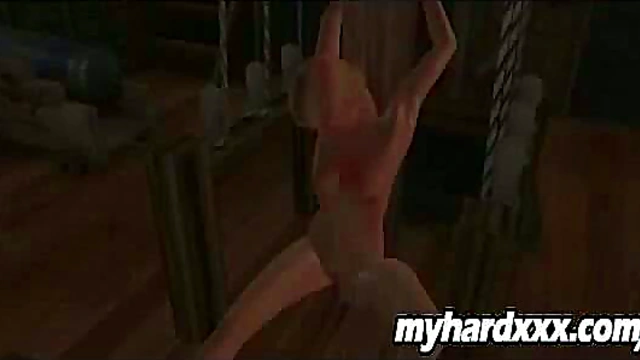 Foxy 3D Anime Blonde Gets Fucked Hard In Wild