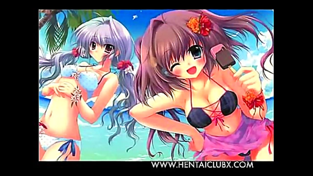 Sexy Anime Chick Gets Naked for Hot Hentai Action Scene