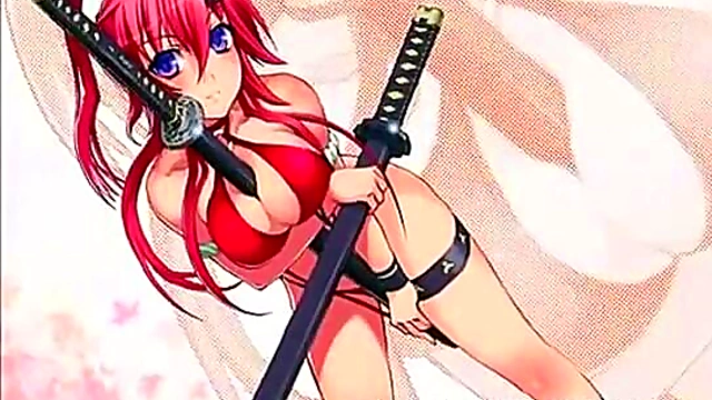 Sexy Anime Chick Gets Naked for Hot Hentai Action Scene