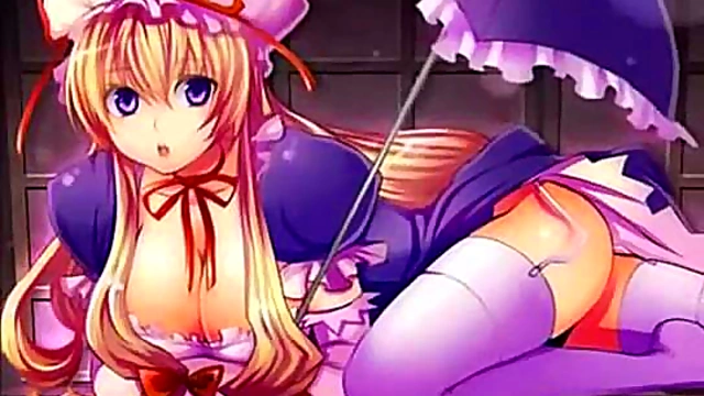 Sexy Anime Chick Gets Naked for Hot Hentai Action Scene