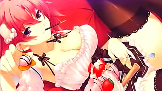 Sexy Anime Chick Gets Naked for Hot Hentai Action Scene
