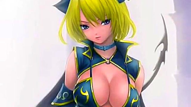 Sexy Anime Chick Gets Naked for Hot Hentai Action Scene